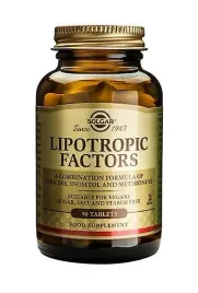 solgar-czynniki-lipotropowe-cholina-inozytol-lipotropic-50-tabletek