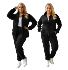 polski-komplet-dres-welurowy-na-suwak-plus-size-rozmiar-44-46-czarny