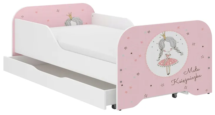 Łóżko MIKI dziecięce 160x80 + materac + szuflada !