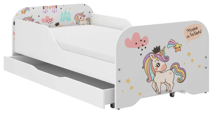 Łóżko MIKI dziecięce 160x80 + materac + szuflada !