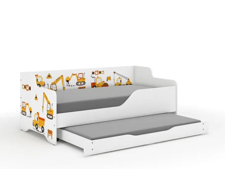 Łóżko dziecięce PODWÓJNE- LILU Sofa 160x80 komplet