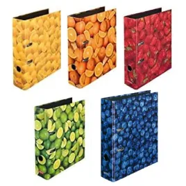 herlitz-segregator-a4-8-cm-owoce-zestaw-mix-owoce-5-szt