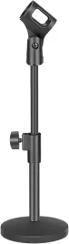 stabilny-statyw-mikrofonowy-neewer-z-czarna-zelazna-podstawa-stolikowy-37cm