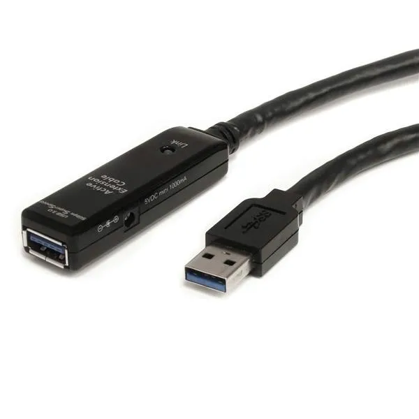 startech-com-usb3aaext3m-kabel-usb-3-m-usb-a-czarny-stan-powystawowy