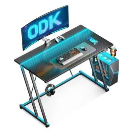 biurko-gamingowe-led-100x50-cm-czarny-carbon-uchwyt-na-kubek-i-sluchawki