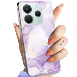 etui-do-xiaomi-redmi-note-14-5g-wzory-fioletowe-fiolet-ksztalty-obudowa