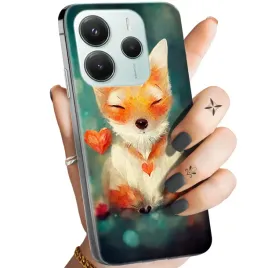 etui-do-xiaomi-redmi-note-14-5g-wzory-liski-lisy-fox-obudowa-pokrowiec-case