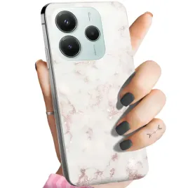 etui-do-xiaomi-redmi-note-14-5g-wzory-biale-kamien-ksztalty-obudowa-case