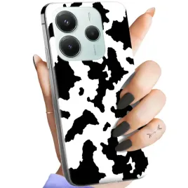 etui-do-xiaomi-redmi-note-14-5g-wzory-krowa-laty-plamki-obudowa-pokrowiec