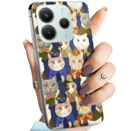 etui-do-xiaomi-redmi-note-14-5g-wzory-koty-kociaki-kotki-obudowa-pokrowiec