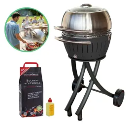 lotusgrill-xl-grill-weglowy-bezdymny-z-wozkiem-pokrywa-i-termometrem