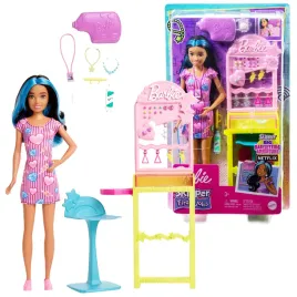 barbie-lalka-skipper-przekluwanie-uszu-praca-hkd78-piercerka-akcesoria