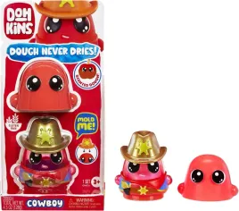 dohkins-single-pack-characters-cowboy-in-tray-masa-plastyczna-red-122890