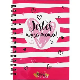 notes-na-sprezynie-jestes-wyjatkowa
