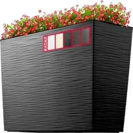 doniczka-donica-wklad-ogrodowa-kwietnik-wysoka-taras-czarna-19x56cm