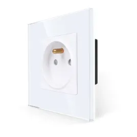 kontakt-gniazdko-elektryczne-z-bolcem-szklane-scienne-fi60-pojedyncze-biale