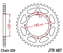 zebatka-tylna-jt-jtr487-43zbk-kawasaki-klr-650c-stalowa-wytrzymala