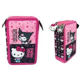 piornik-wypelniony-hello-kitty-i-kuromi-potrojny-zestaw-szkolny