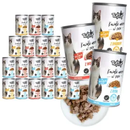 tuftuf-mokra-karma-dla-kota-20x415g-mix-smakow-wolowina-ryba-drob
