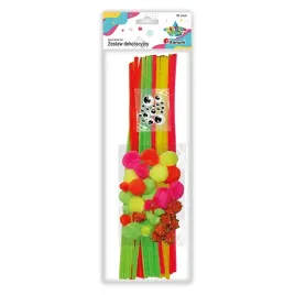 nd39-490525-drut-dekor-pompon-oczy-neon-kpl80szt