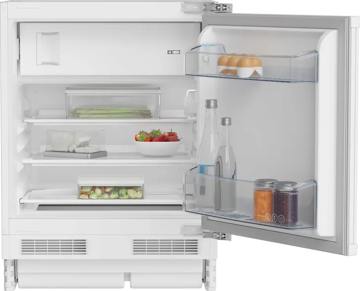 Lodówka do zabudowy podblatowa Beko BU1154HCN Led 81,8cm 107 l