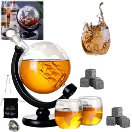 zestaw-do-whisky-karafka-globus-850ml-statek-2-szklanki-kostki-granit-xxxl