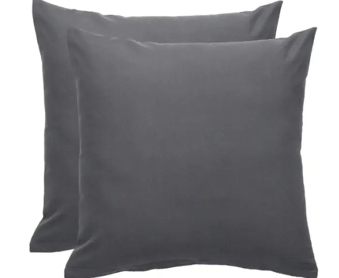 amazon-basic-poszewka-65x65cm-microfibra-ciemny-szary-grafit