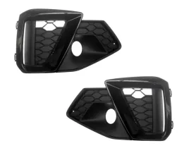 audi-a4-b9-2019-s-line-atrapa-kratka-zderzaka-czarna-lewa-prawa-komplet