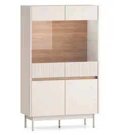 witryna-czterodrzwiowa-dunea-przeszklona-92-cm-kaszmir-dab-led