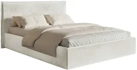 lozko-tapicerowane-200x200-cm-softie-slim-szarobezowe-welur