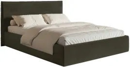 lozko-tapicerowane-180x200-cm-softie-slim-ciemnozielone-welur