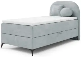 lozko-mlodziezowe-90x200-cm-lunelle-z-pojemnikiem-jasnoszare-welur-prawe