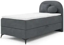 lozko-mlodziezowe-90x200-cm-lunelle-z-pojemnikiem-ciemnoszare-welur-prawe