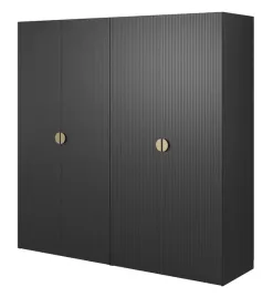 szafa-czterodrzwiowa-moonir-z-drazkiem-i-polkami-200-cm-czarna