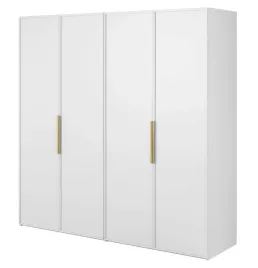 szafa-czterodrzwiowa-frame-z-dwoma-drazkami-200-cm-biala