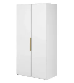 szafa-dwudrzwiowa-frame-z-drazkiem-i-polkami-100-cm-biala