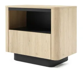 szafka-nocna-torro-z-szuflada-63-cm-dab-cremona-czarny-na-cokole