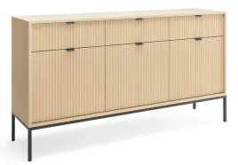 komoda-trzydrzwiowa-vellore-trzy-szuflady-154-cm-dab-vicenza-czarne-nozki