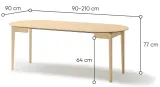 stol-rozkladany-plot-90-210x90-cm-dab-jasny-szerokosc-mebla-90-cm