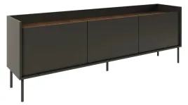 szafka-rtv-tovi-trzydrzwiowa-175-cm-czarny-orzech-wisconsin