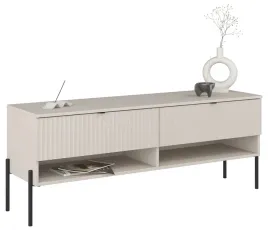 szafka-rtv-ore-z-dwiema-szufladami-140-cm-kaszmir-z-ryflowanym-frontem