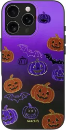 scorpify-etui-magsafe-do-iphone-16-pro-max-halloween-wzory-dynie-nietoperze