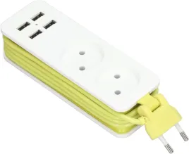 strip-hub-sfc08-2-mini-listwa-zasilajaca-2-gniazda-4x-usb-250v-1200w