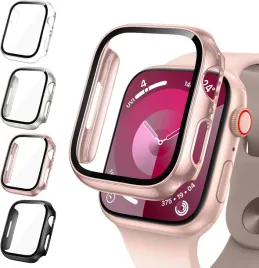neitra-4szt-etui-4szt-szklo-do-apple-watch-46mm-roz-srebrny-czarny-clear