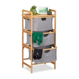regal-lazienkowy-z-3-koszami-na-pranie-bambusowy-organizer