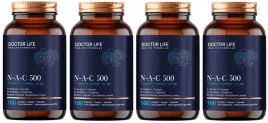 zestaw-4x-nac-500-mg-n-acetyl-l-cysteine-100-kaps-doctor-life
