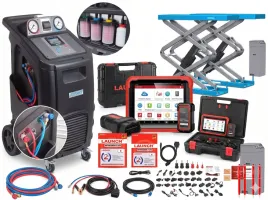 stacja-klimatyzacji-podnosnik-nozycowy-tester-x431