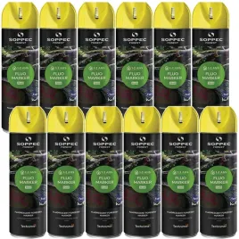 soppec-spray-lesny-do-znakowania-drzew-drewna-zolty-fluo-marker-12-x-500ml