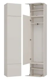 Zdjęcie produktu Garderoba Szafa HAGA 1SZ KASZMIR BEŻ, , M-MP-G-HAG-1SZ-KASZ. 5900354140726,