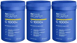 3-x-formeds-bicaps-witamina-c-1000-60-kaps-odpornosc-wchlanianie-zelaza